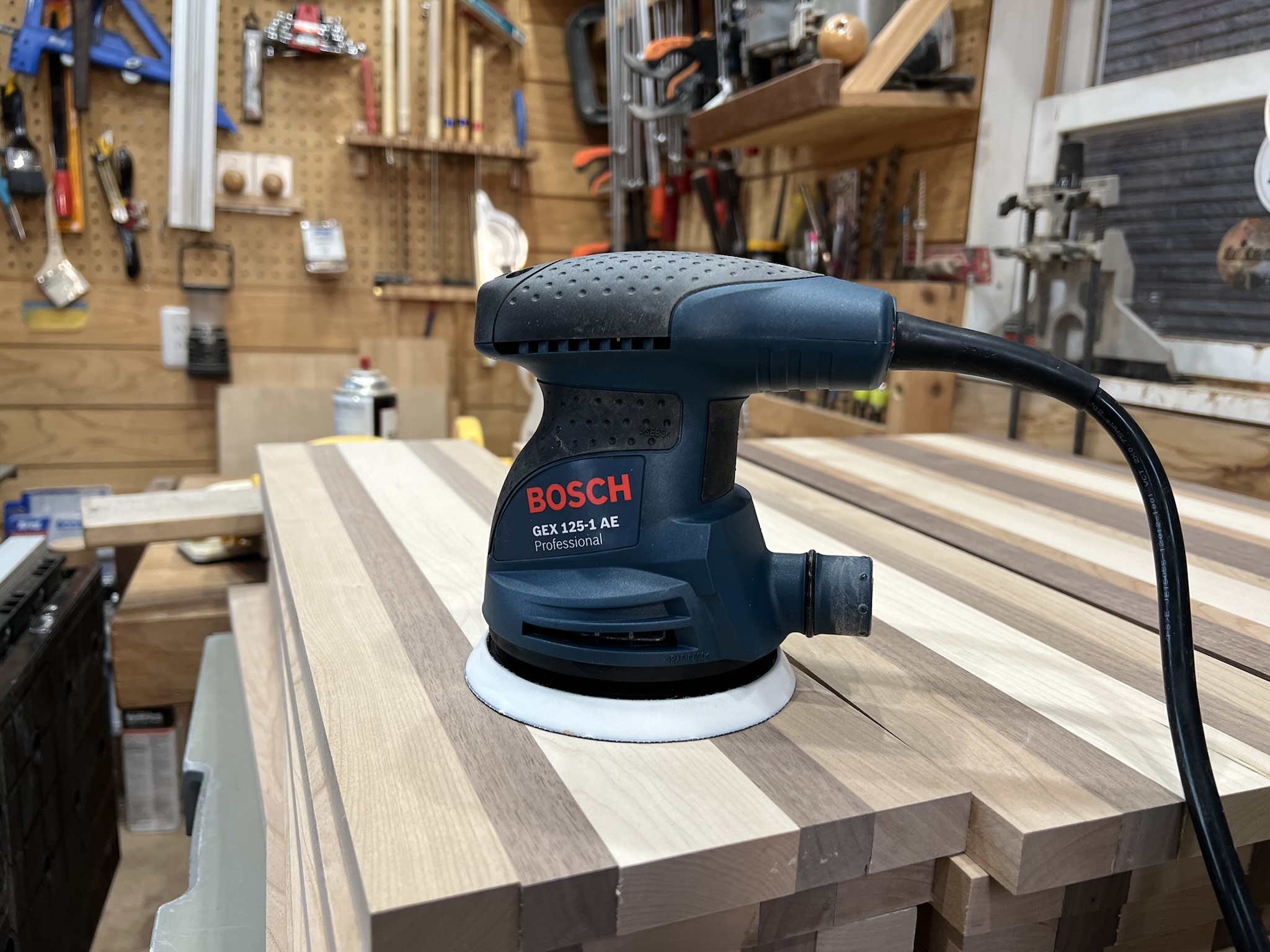 BOSCH GEX 125-1 AとRYOBI FDD-1000セット-